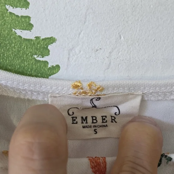 Ember Floral Embroidered Sheer Blouse - Picture 3 of 9